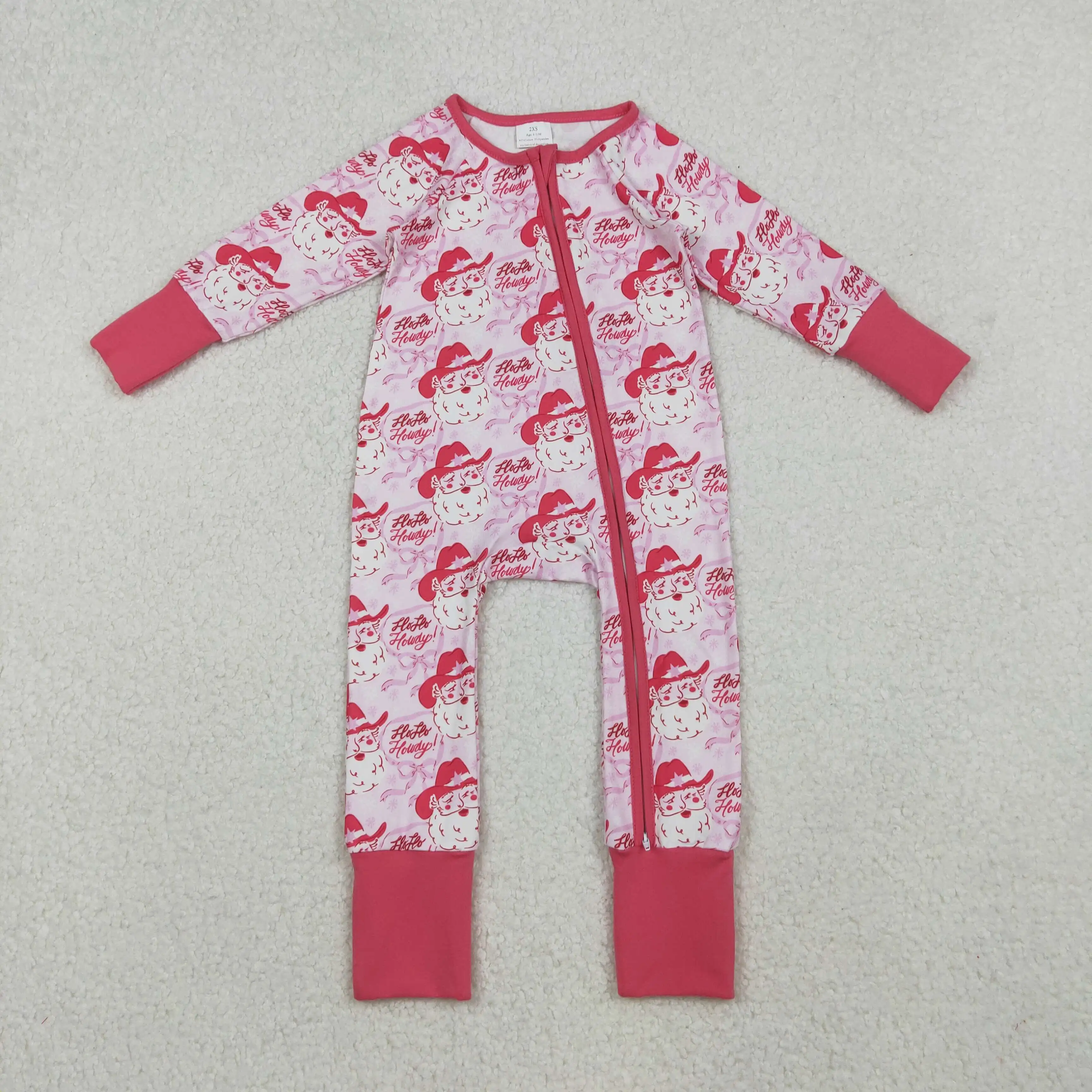 

X10.17 Valentine's Day baby girls' romper with heart puppy red lace zipper pink plaid long-sleeved jumpsuit