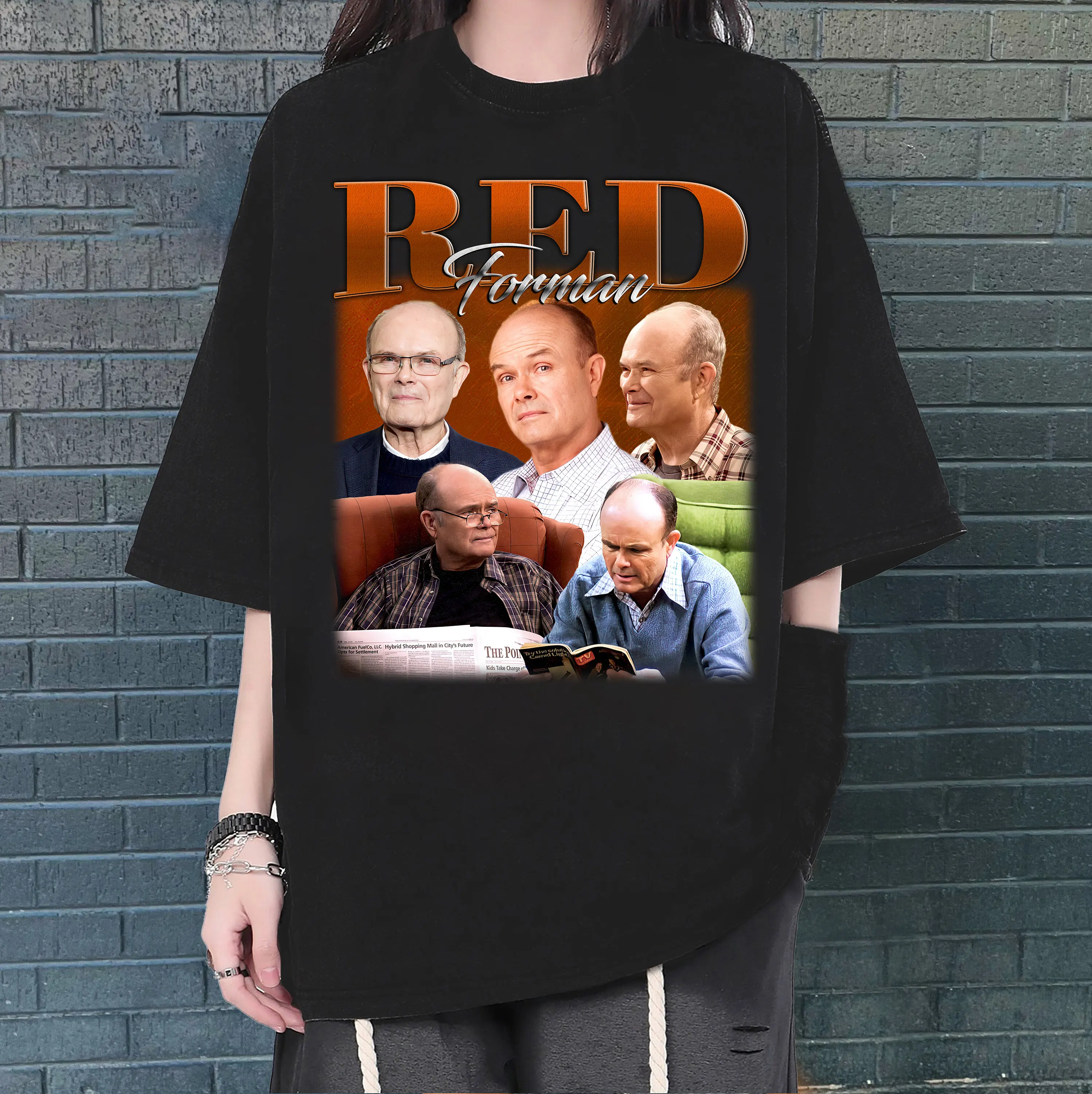 Red Forman T Shirt Hip hop Trendy Retro