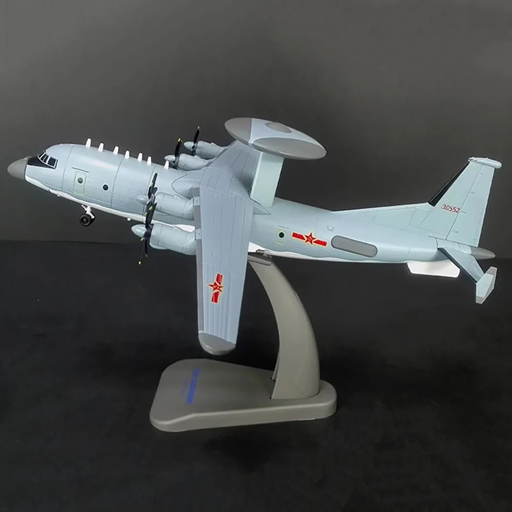 1/100 Aircraft Air Early Warning KongJing 500 AEW KJ500 Airplane for  Gift for Collection Home Desk Decoration