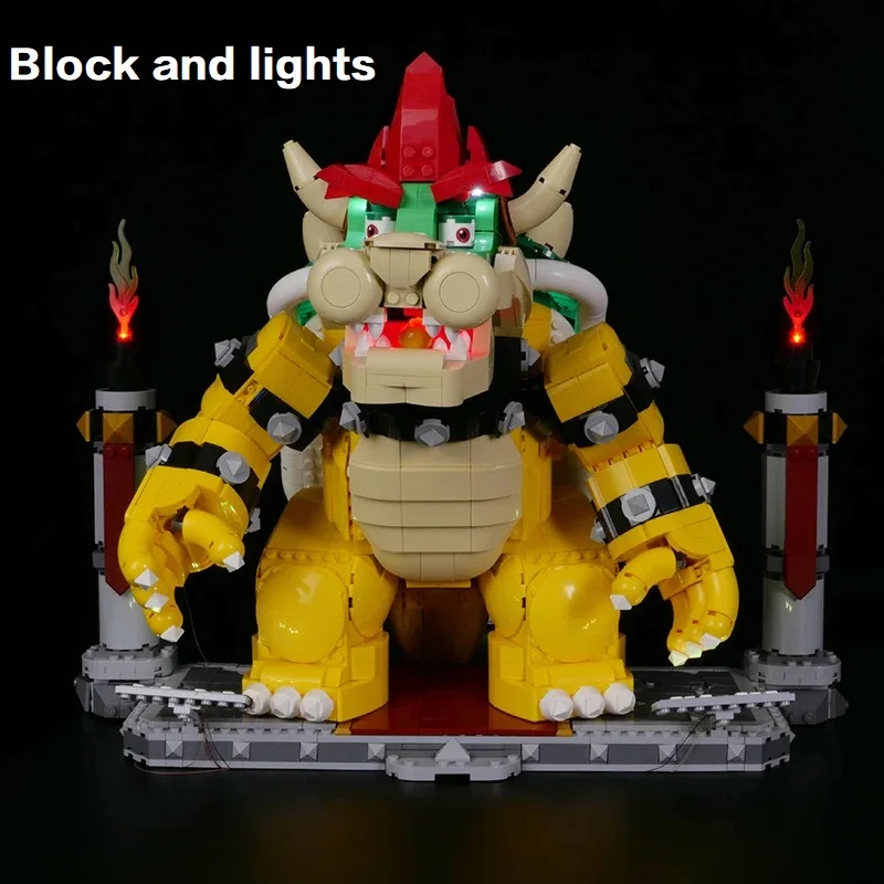 2807 STKS De Mighty Bowsered Bouwstenen Compatibel 71411 MOC Model Kit Bricks Speelgoed Voor Kerst En Verjaardagscadeautjes