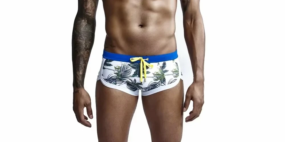 Trend Men Transparent Home Shorts, Sexy Sports Arro Pants, Loose Breathable Loungewear Underwear