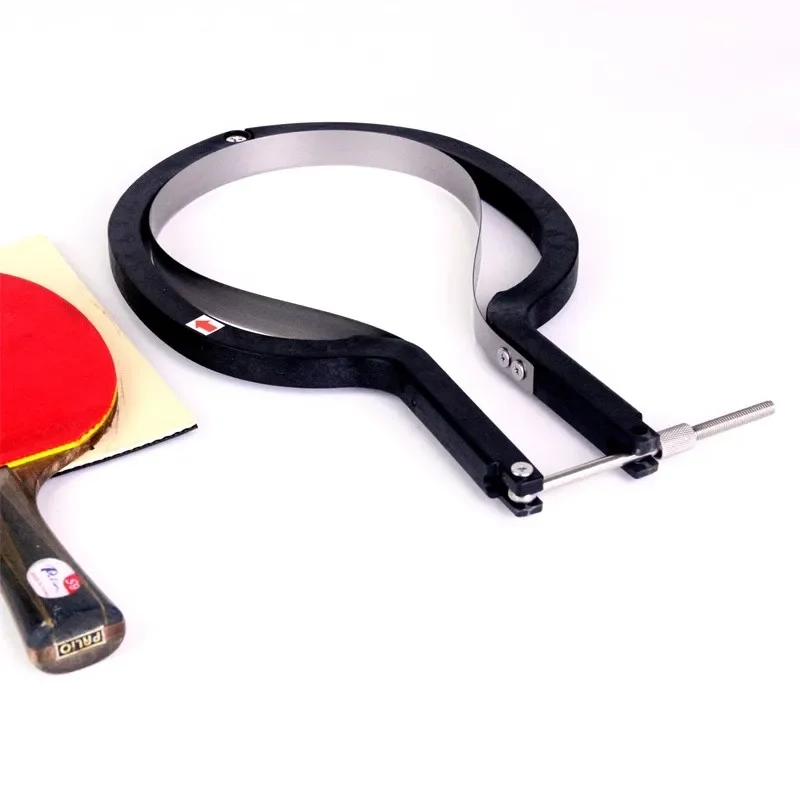 Table Tennis Rubber Cutting Tool - All-in-One Blade Holder with Integrated Cutting Blade for Straight and Penhold Grip Rubber