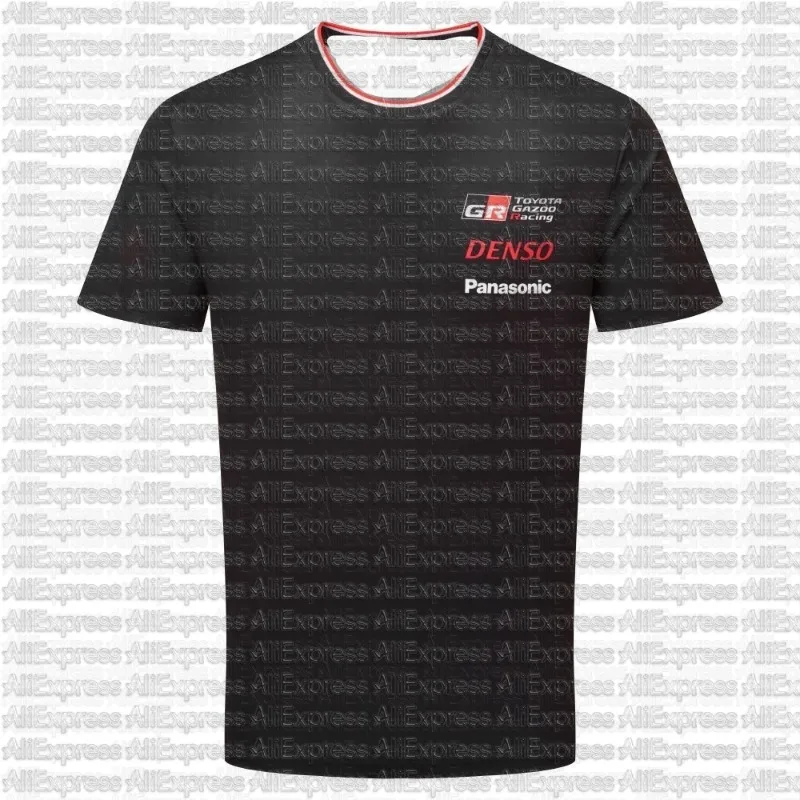 

Футболка Toyota 5Gazoe_Racing-WRT_T Футболка для гонок на мотоциклах Мужская и женская футболка для занятий спортом на открытом воздухе Повседневная с короткими рукавами
