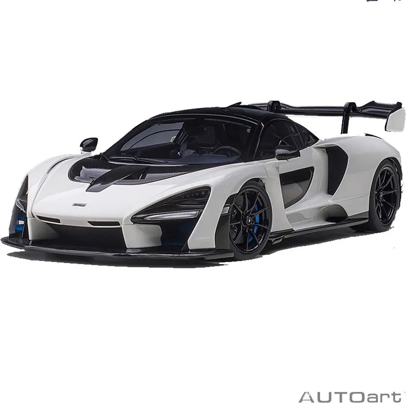Autoart 1/18 McLaren SENNA Car Model Alloy Diecast Car Model Room Ornament Display Boy Limited Collection Birthday Toys Gift