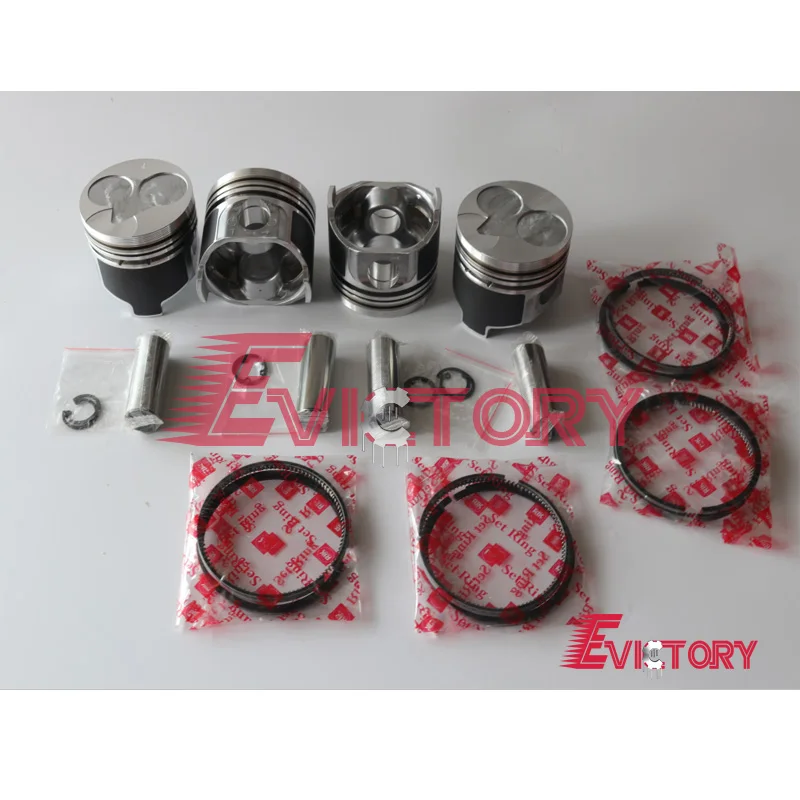 For KUBOTA truck engine V1405 overhaul rebuild kit cylinder gasket kit + piston & rings