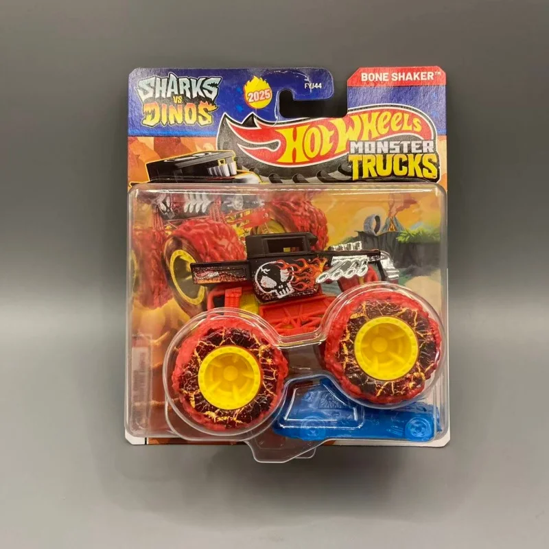 Nuevos coches auténticos Hot Wheels FYJ44 Monster Trucks Serise, coches todoterreno, escalada en la playa, colección de coches de juguete, regalo sorpresa, juguetes para coches