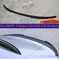 ABS Gloss Black Rear Boot Spoiler Wing For BMW G20  LCI Sedan M340 330 320 G80 M3 2019-2024 M3 Style Car Body Kits
