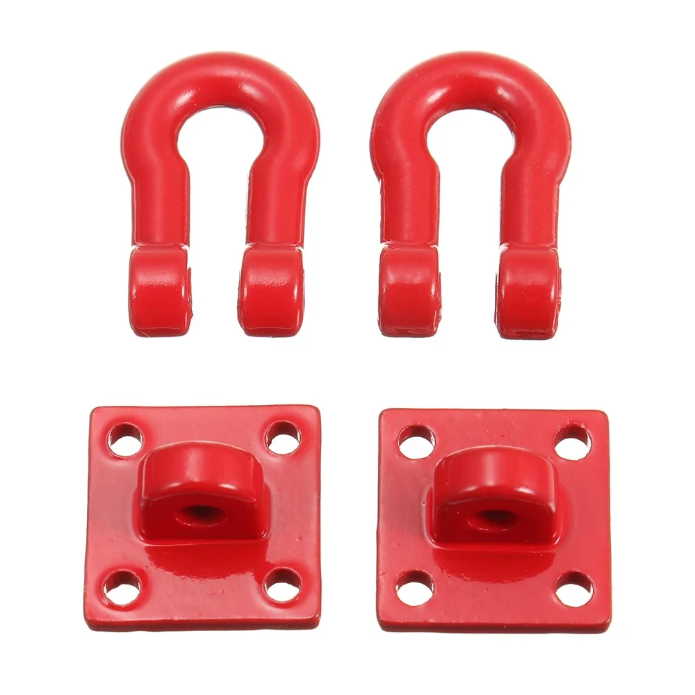 AS96-1 Zestaw RC Rock Crawler 1:10 Mini Zbiornik Paliwa Do TAMIYA CC01 Axial SCX10 90046 D90 D110 TF2 Traxxas TRX-4 Crawler Truck, Czerwony & 2