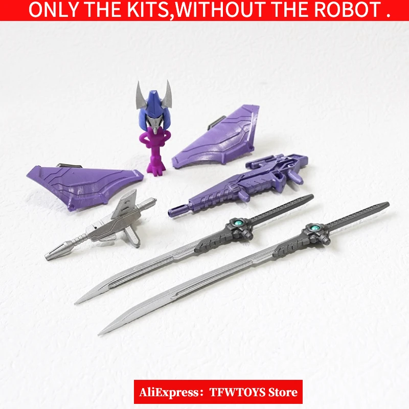 Replacement Head Big Gun Double Knife Upgrade Kit For Kingdom Cyclonus IDW Style