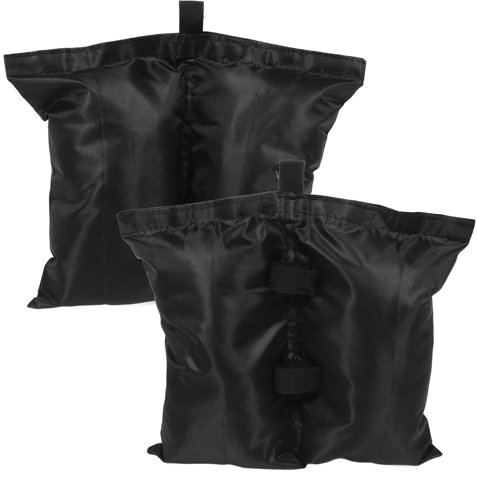 

2pcs Canopy Weight Bags Heavy Duty Tent Weights Gazebo Sandbags Waterproof Uv Resistant Windproof Large Outdoor Shelter