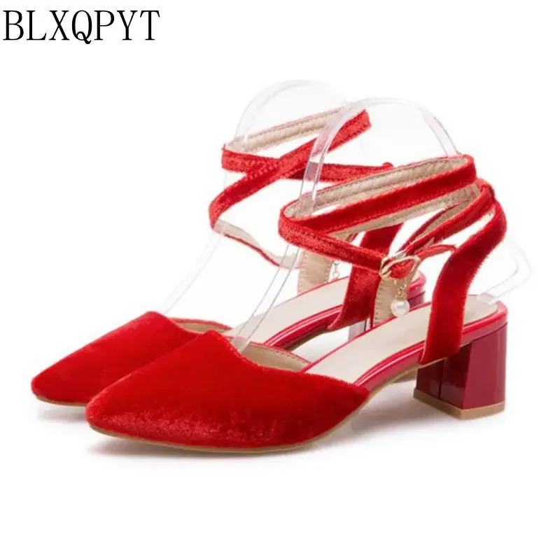 Sweet New Plus Samll and Big Size 31- 50 Sandals Ladies Platforms Dress Sexy High Heels Women wedding Pumps shoes T339