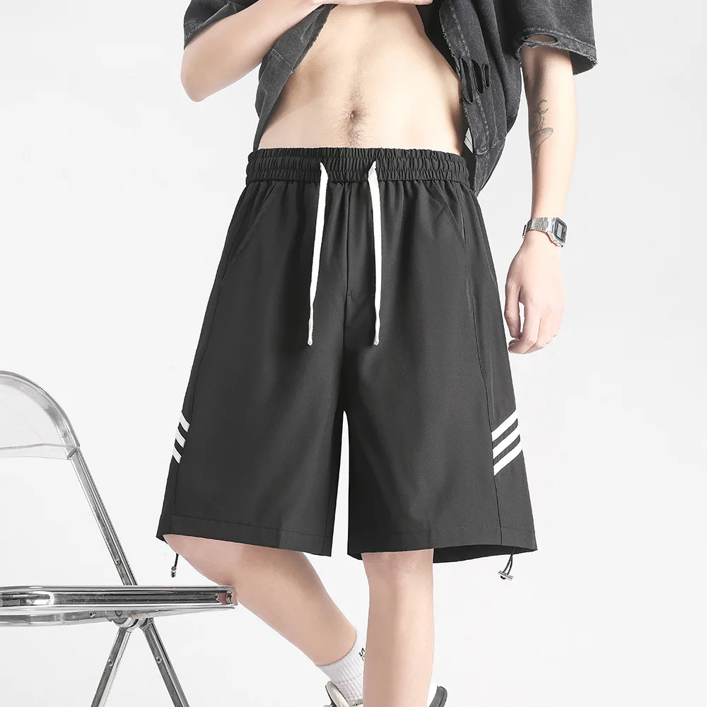 

Рабочие шорты мужские летние новые американские ретро модные спортивные шорты среднего спорта свободные повседневные прямые брюки с пятью точками