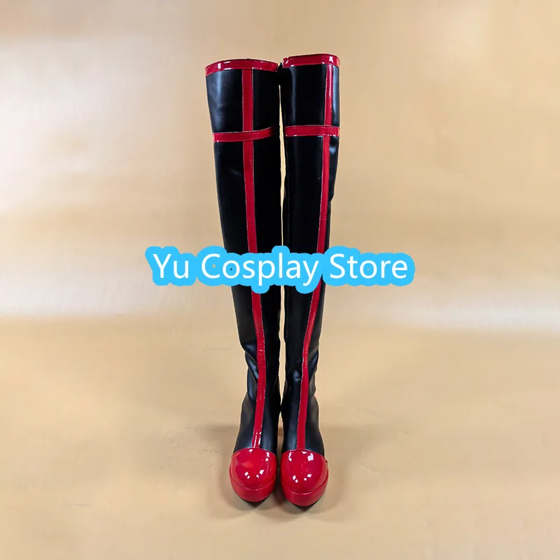 Yu Cosplay Store Ryuko Matoi Cosplay chaussures pour Anime exposition Performance Anime Cosplay chaussures bottes Halloween Costumes accessoires