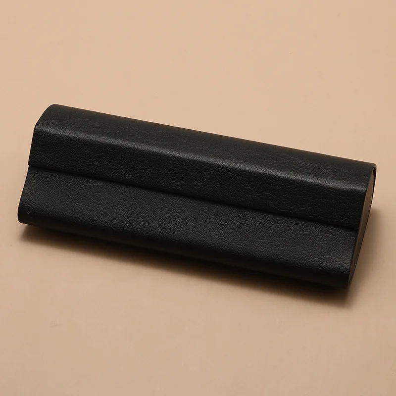 Fashionable Irregular Square Glasses Storage Box, Flip-Top Hard-Shell Glasses Case for Men and Women