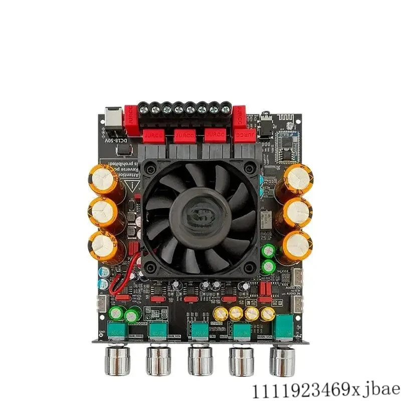 

ZK-APTX3 Bluetooth Amplifier 2.1 Channel 3D Surround Sound Subwoofer 300W*2+600W Audio Power Amplifier Audiophile Amplifier
