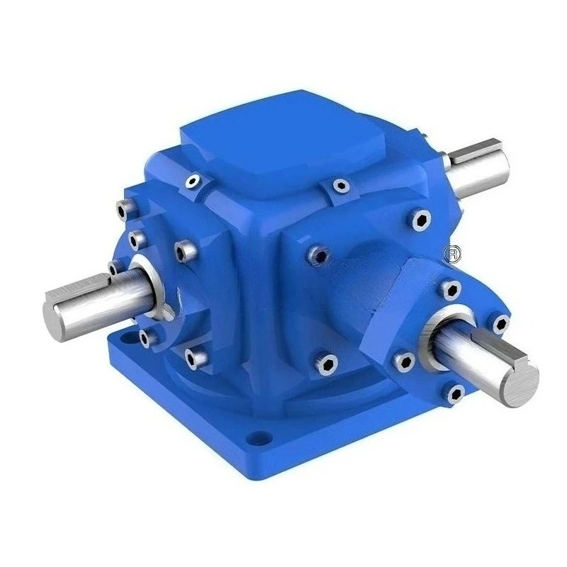 High Precision T-shaped Steering Gear Bevel Gearbox 90 Degree Right Angle  Steering Gear Box on Sales