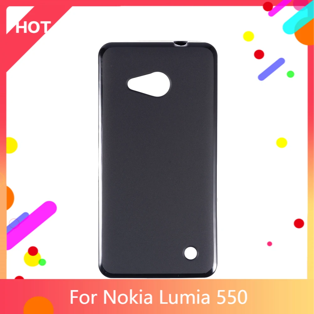 Lumia 550 Case Matte Soft Silicone TPU Back Cover For Nokia Lumia 550 Phone Case Slim shockproof