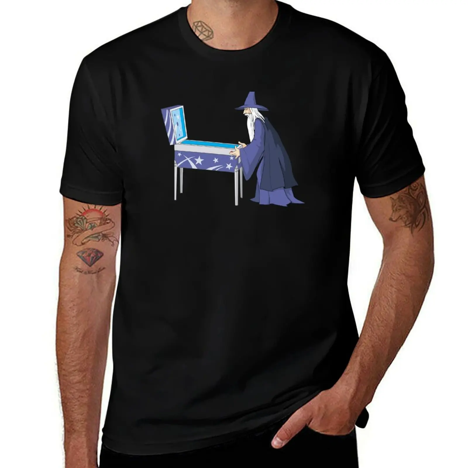 Pinball Wizard T-Shirt Plus Size Outdoor Casual Top T-Shirt