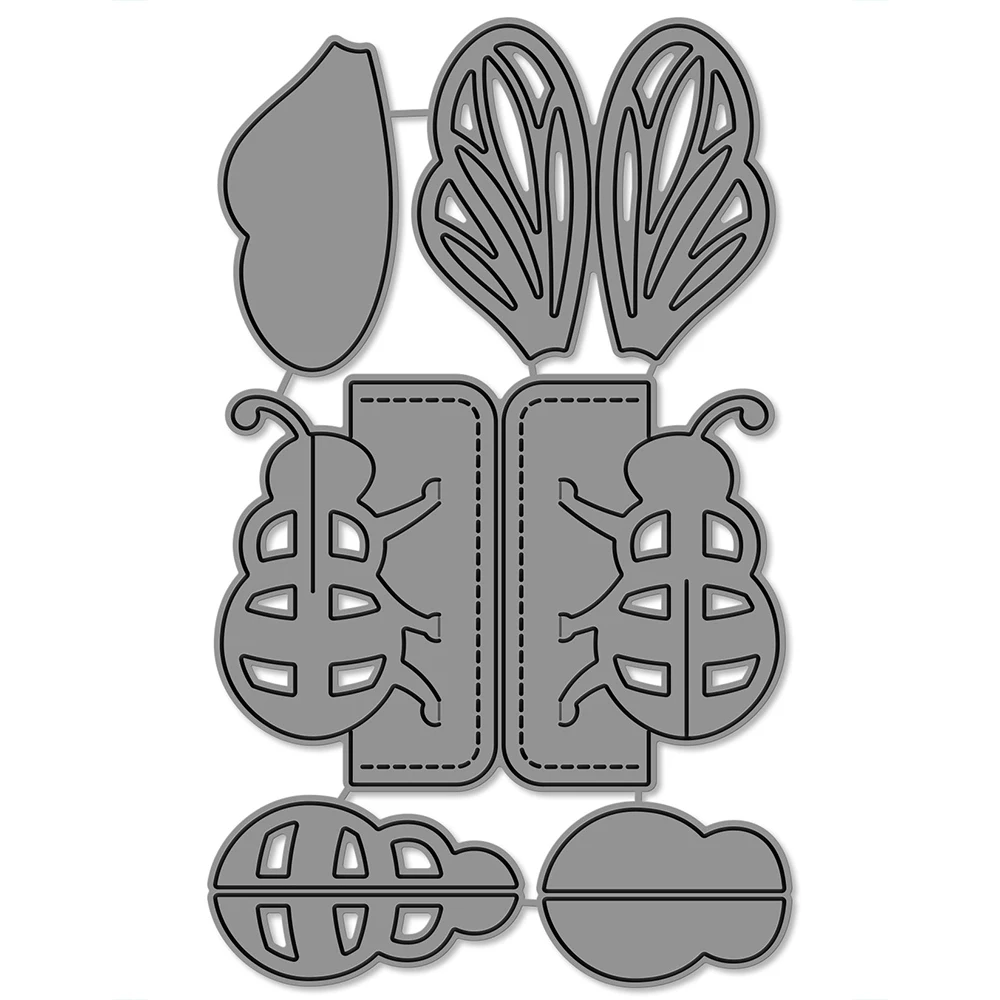 Honingraat, bijenkorf, metalen stansmessen met bijenthema Embossing Diecut voor doe-het-zelf kaarten maken Scrapbooking Crafting Supplies