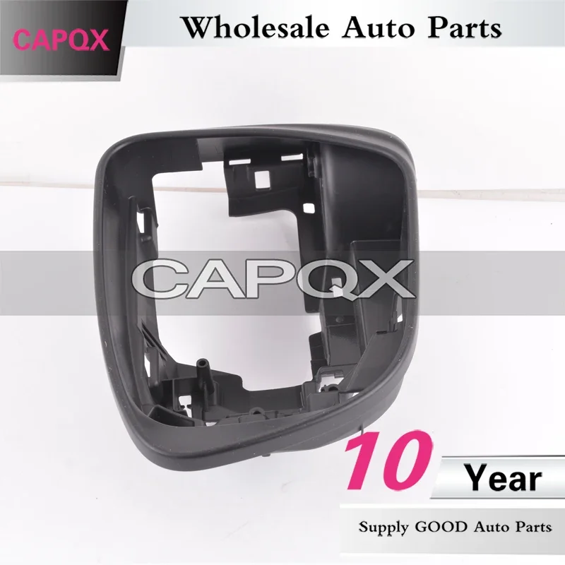 CAPQX Side Rearview Mirror Glass Frame Cover Holder for Nissan Qashqai J11 X-trail Xtrail T32 2014-2020 Side Mirror Cover Lid