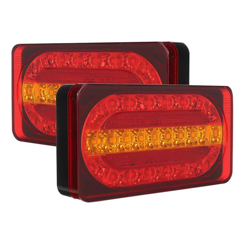 12V Car LED Taillight Brake.Indicator Turn Signal Lights Waterproof Rear Break Lamp Universal for Caravans Truck Van