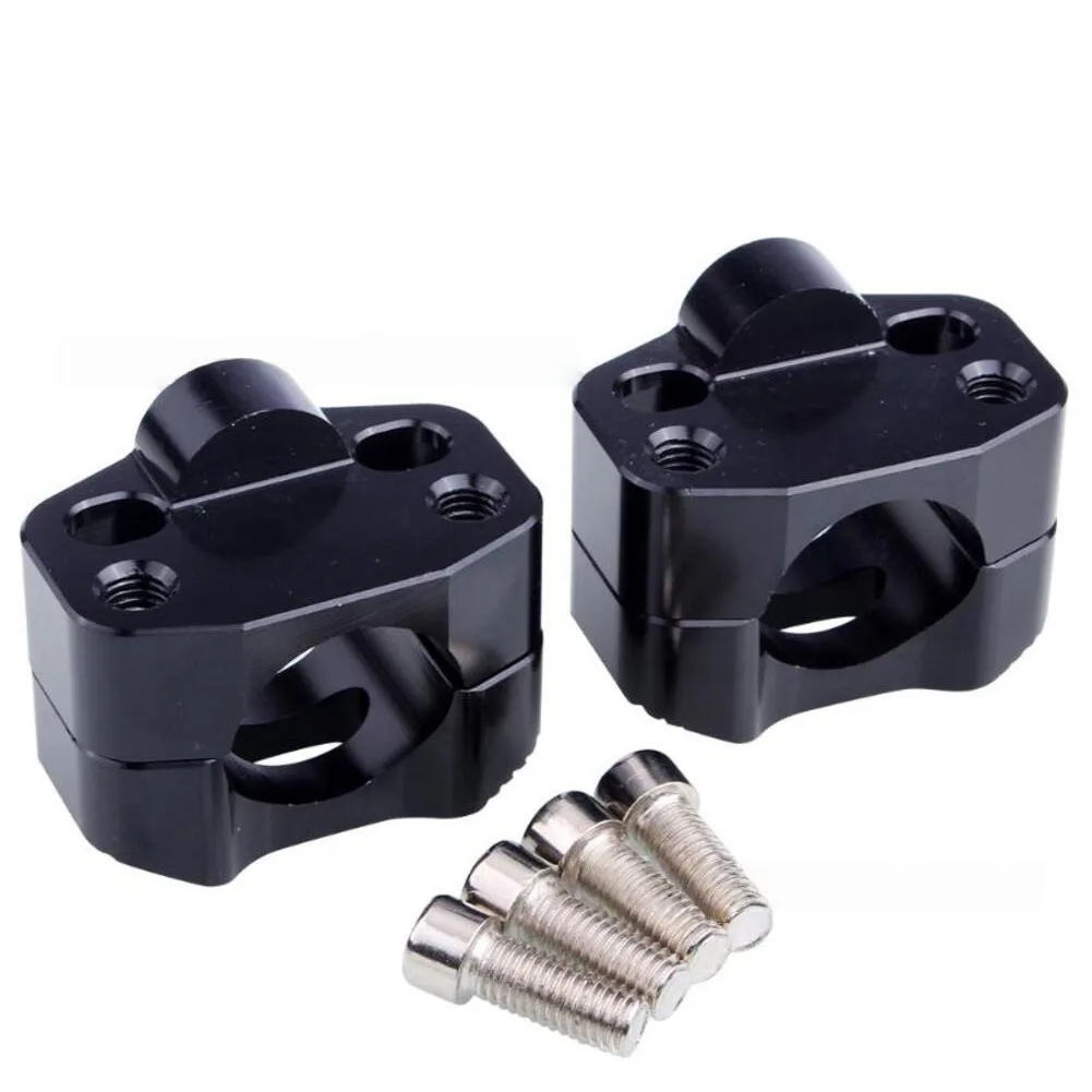 Motorcycle Handlebar Riser 28mm Aluminum Alloy Motorcycle Handlebar Lifter For ATV Off-road Motorcycles