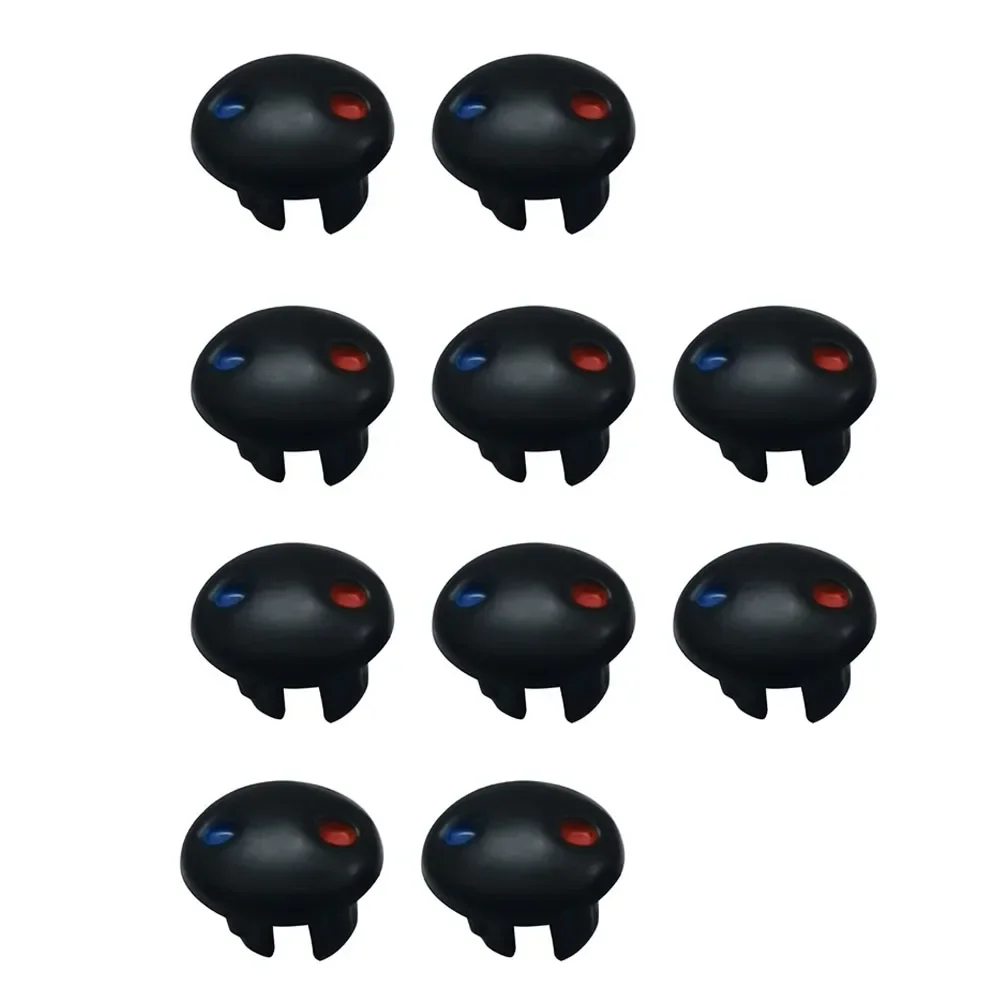 10 pz Maniglia del Rubinetto Segno di Acqua Calda E Fredda Rosso Blu Etichetta Decorazione Copertura Cucina Bagno Miscelatore Rubinetto Indicare per Maniglie del Rubinetto