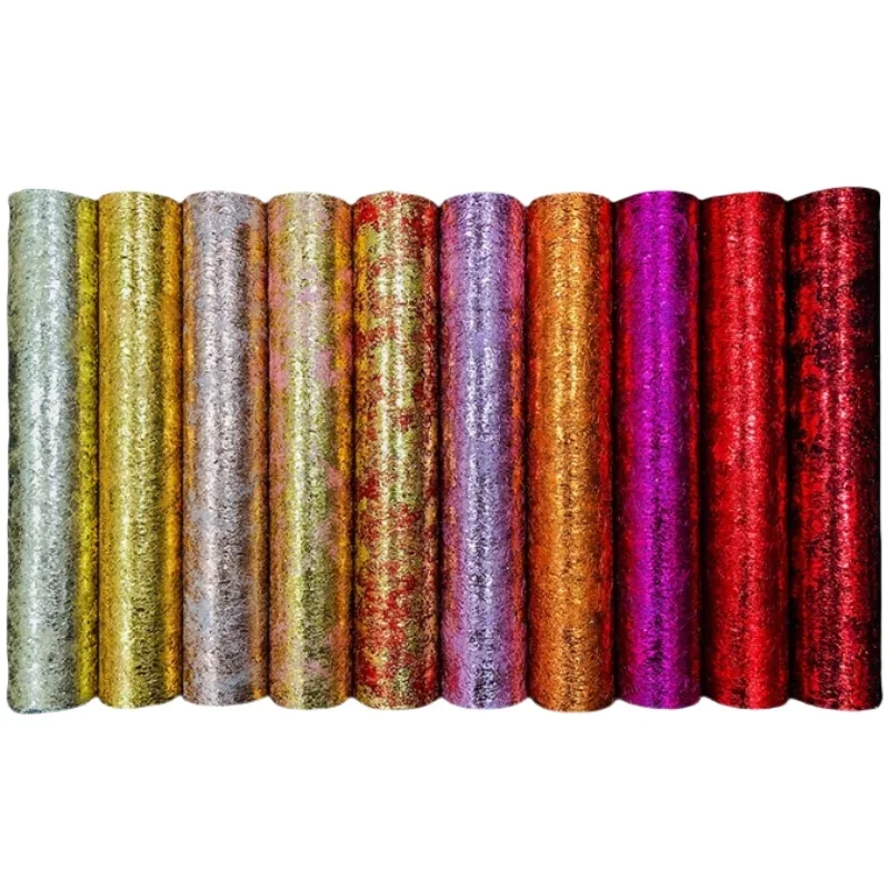 Gold Silver Glitter Mesh Table Runner Roll, Metallic Sequin Foil Thin Mesh for Wedding Christmas Birthday Party Decorations