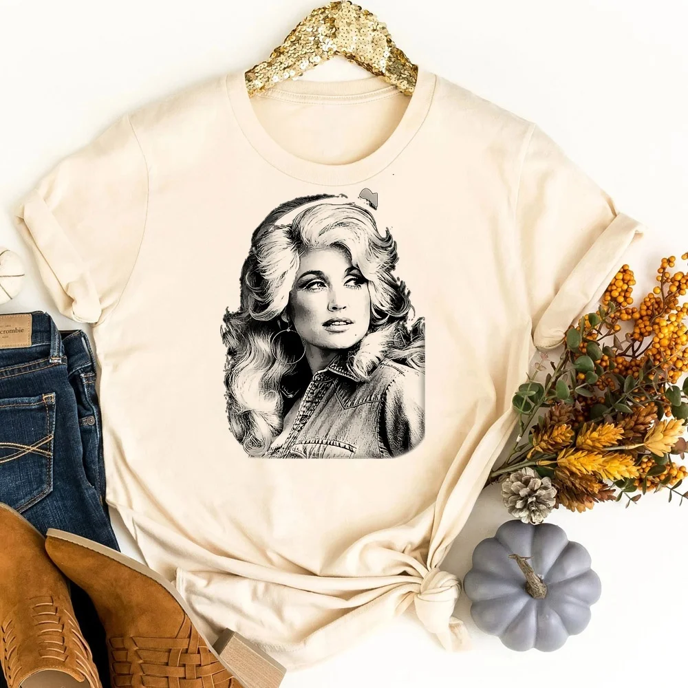Dolly Parton shirt shoujo korean fashion cute manga jojifuku cutecore t shirt japanese japan streetwear y2k harajuku