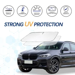 Windshield Sun Shade For BMW X4 F26 G02 Sunshade Sun Visor Protector Foldable Blocks UV Rays Keep Your Car Cooler