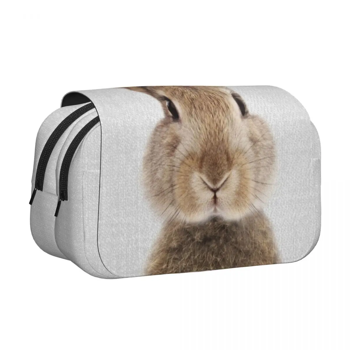 Rabbit - Colorful Pencil Case Pencil Pouch Hard Shell Leather Big Capacity Pen Box Pencil Bag for Students School