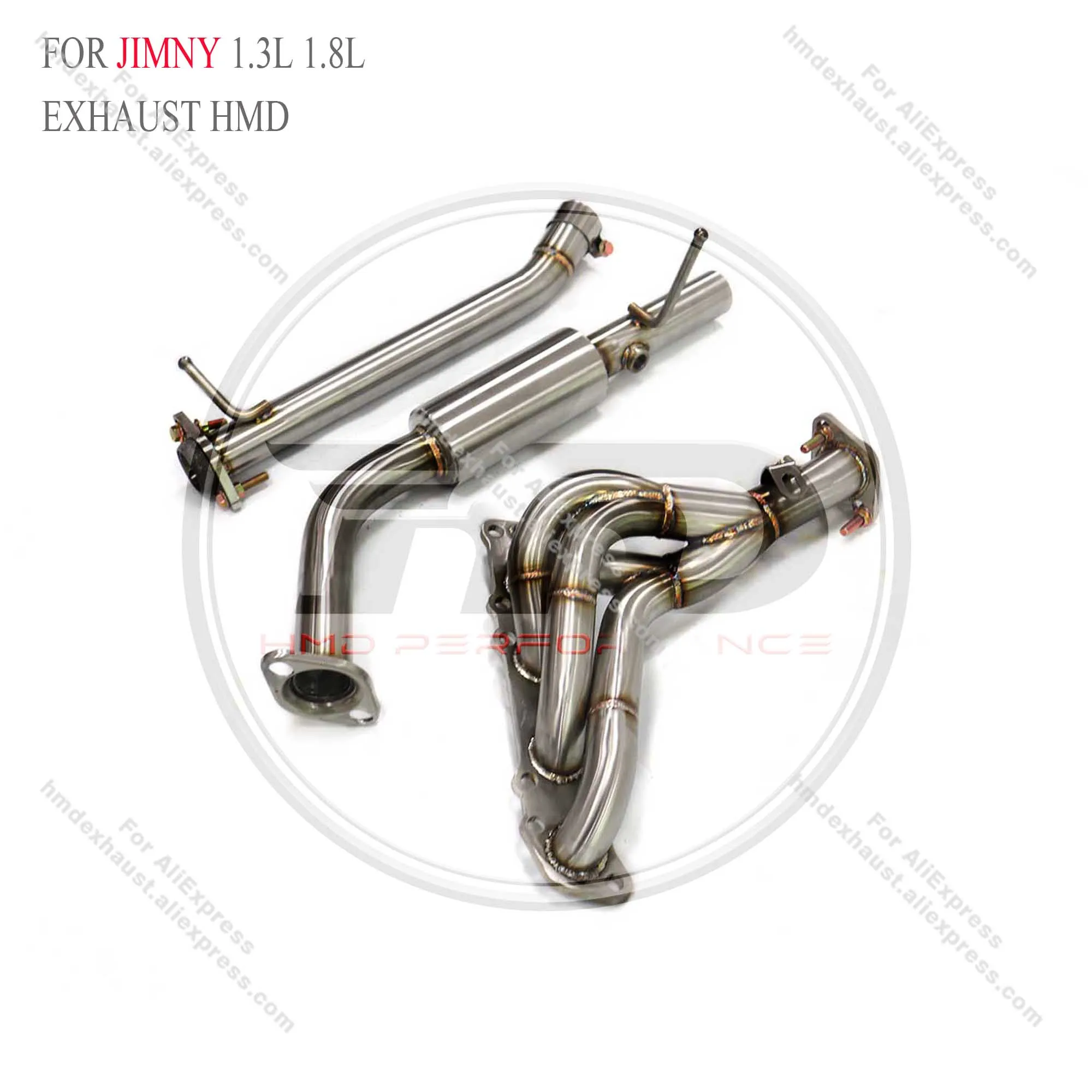 HMD For Suzuki Jimny 1.3L 1.8L 2013~2018 Stainless Steel Performance Exhaust Manifold Downpipe