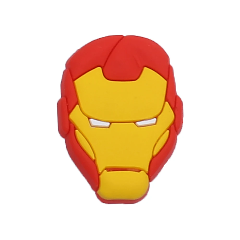 30 Stück Hot Toys Cartoon Superhelden-Serie PVC Schuhzubehör für Jungen und Mädchen, abnehmbare, wasserdichte, kreative DIY-Schuhdekorationen – Detail 15