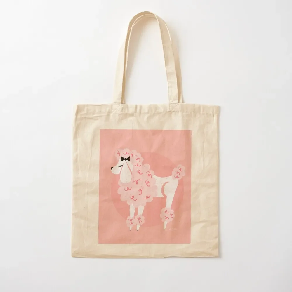 

Poodle Puffs – Pink Tote Bag tote custom shopping trolley Shopper handbag Customizable