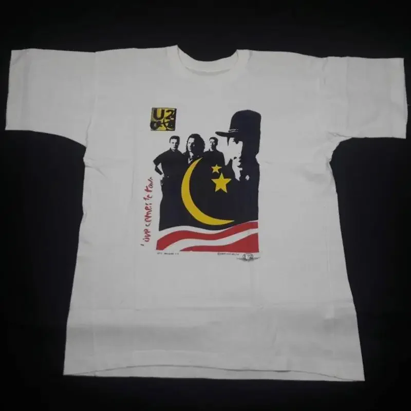 Vintage U 2 T Shirt Rock And Roll Ireland Bono Thin Lizzy Emotional Fish