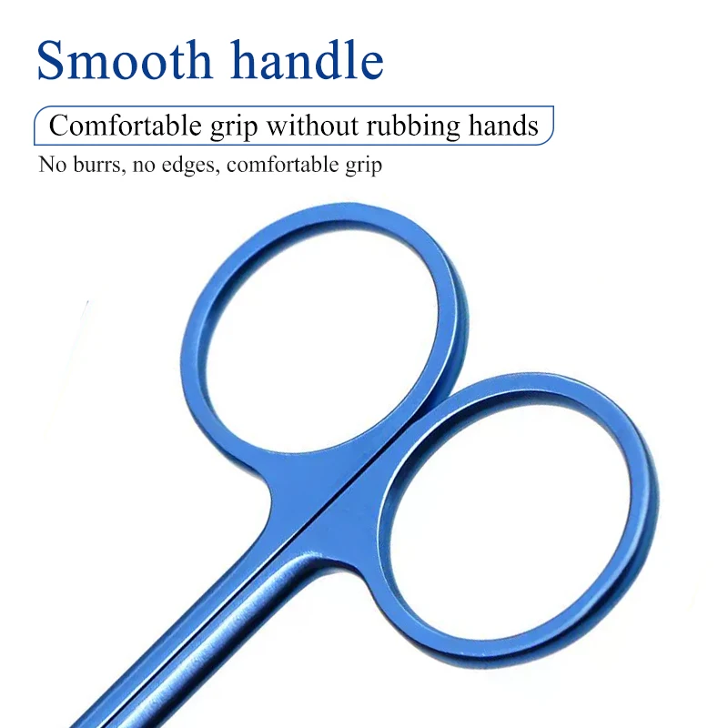 กรรไกรทางการแพทย์ ophthalmic เนื้อเยื่อกรรไกร double eyelid Stitch กําจัดกรรไกรขนาดเล็กผ่าตัดฝังด้ายเปิด eye tissu