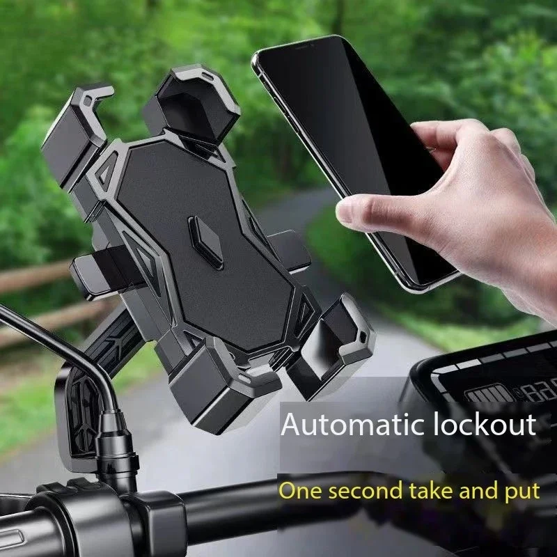 New Electric Vehicle Phone Mount Battery Motorcycle Bicycle Mobile for Delivery Personnel Navigation Fixed Phone Phone Holder