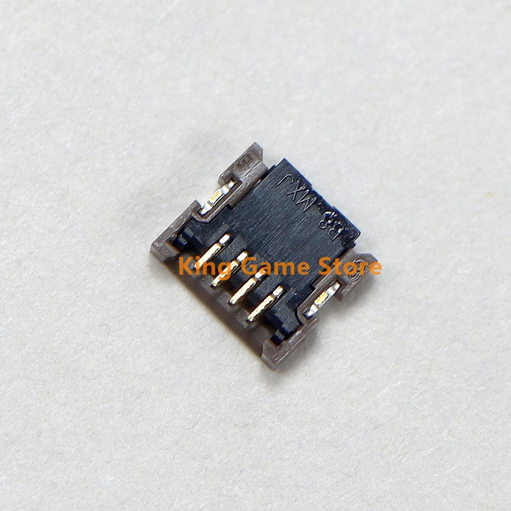 1PCS Touch Screen Socket Repair Part For NDSL NDSI  2DS 3DS 3DSXL touch screen ribbon cable sockets 4-Pin Jack clip Connector