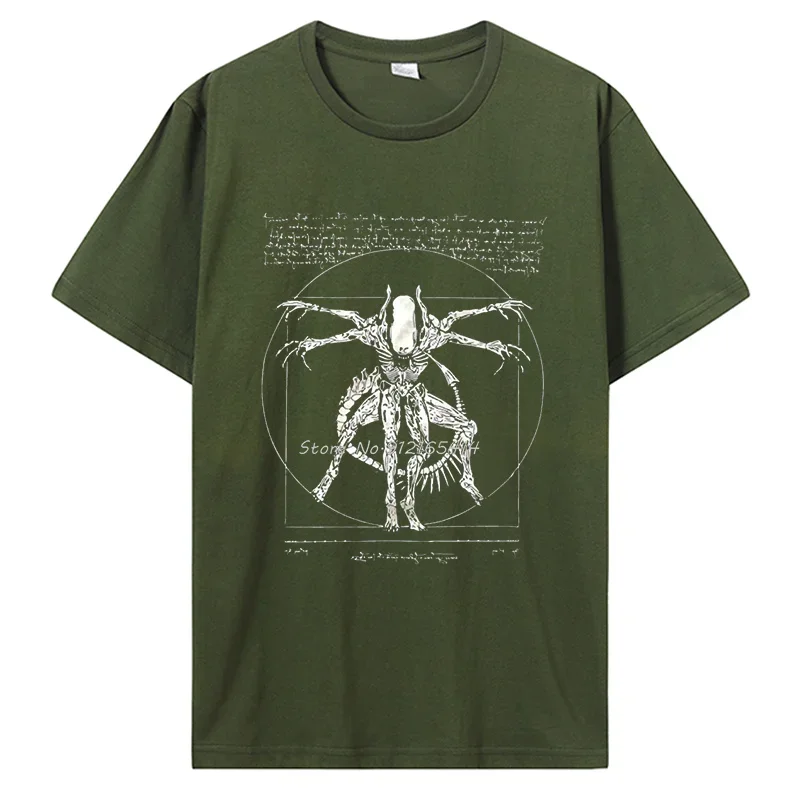 2019 Brand Tshirt Homme Tees Cool Stuff For Teenagers Da Vinci Alien Gamer Gifts For Men Streetwear manga vintage anime clothes