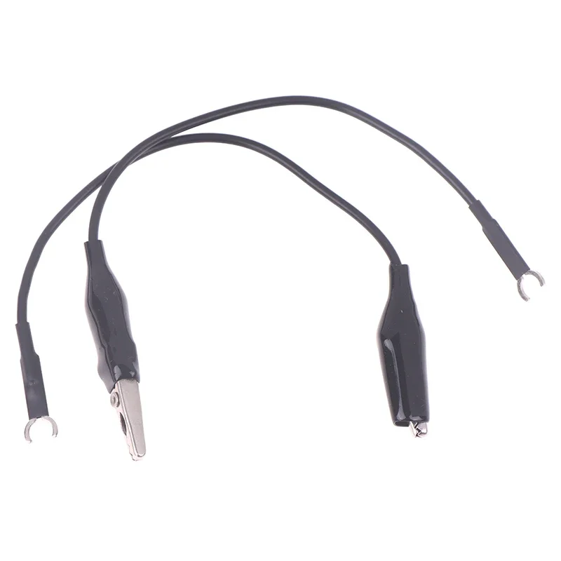 2Pcs Oscilloscope Probe Ground Wire Cable with Clip Oscilloscope Accessories Oscilloscope Probe Ground Wire ﻿
