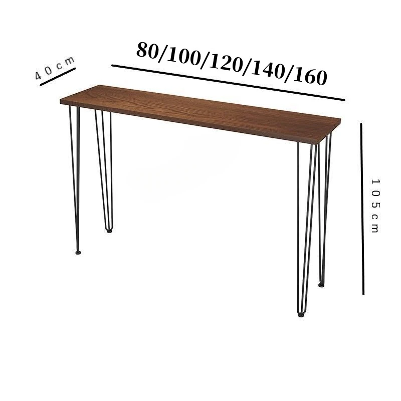 Coffee Luxury Bar Tables Counter Cocktail Wooden Party Wall Bar Tables Reception Modern Mesa Alta Commercial Furniture SR50BT