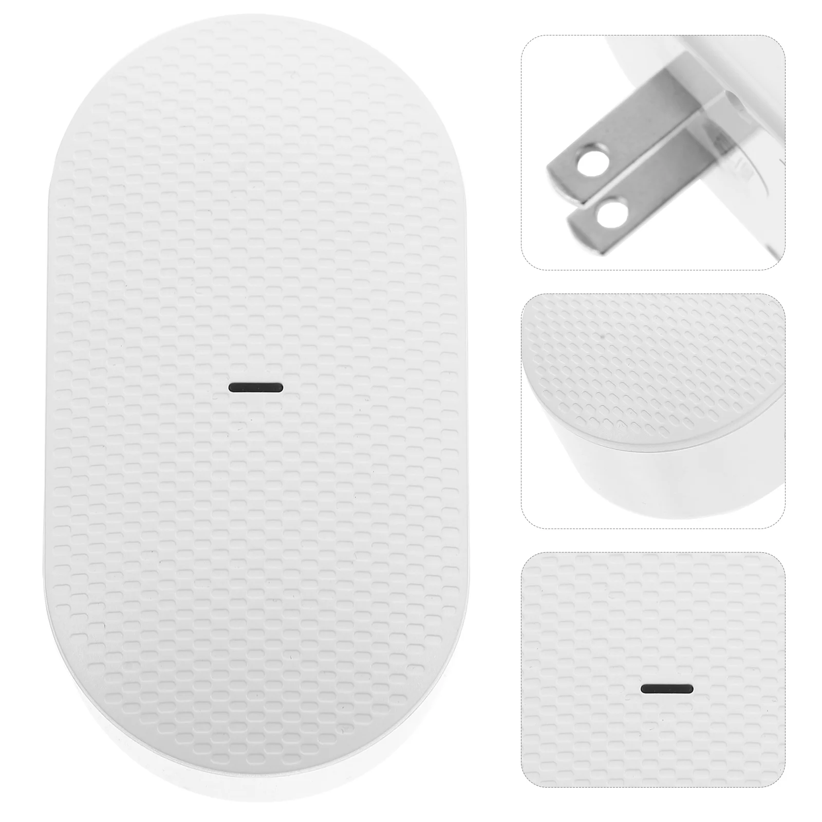 by Bell Ding Machine Plug Doorbell Chime Simple Ringer Intelligent Receiver Long Range Wireless Transmitter White