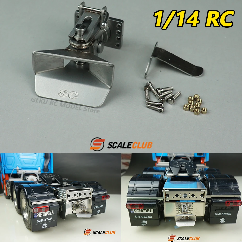 SCALECLUB 1/14 RC Trailer Hitch Traction Device Trailer Hook LBTCG-TY-1 For Takara Tomy 1/14 Scale RC Traction Truck Parts