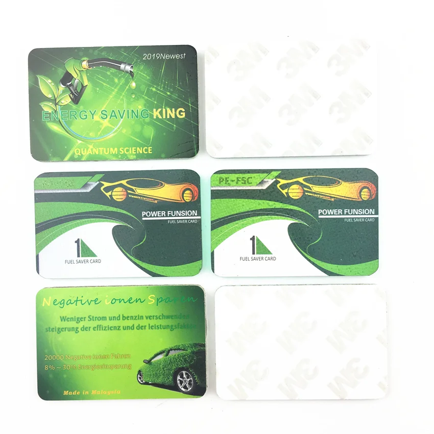 CAMAZ Car Fuel Saving Card Energy New Me Card E-Saver Cuantic Card Negative Ions