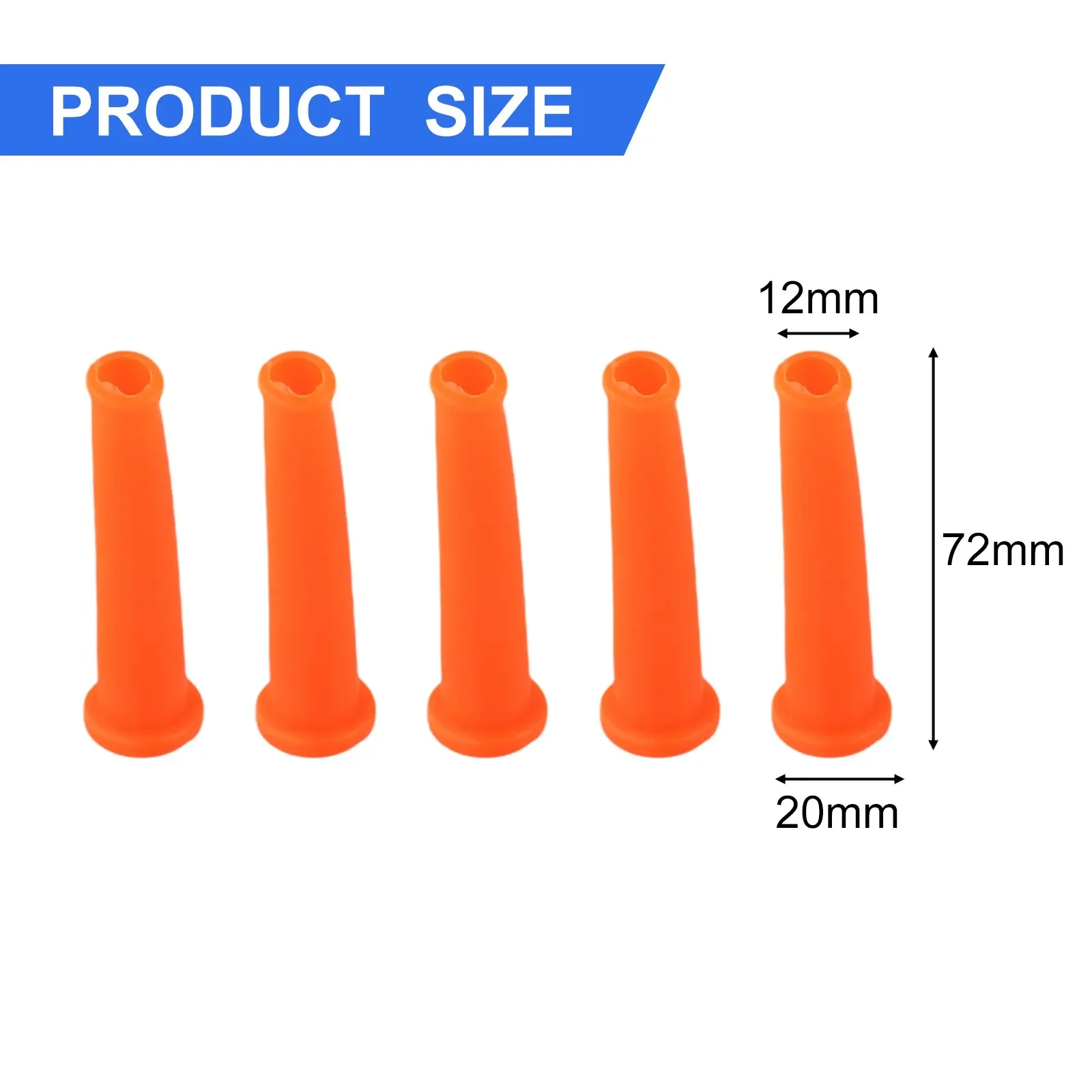 

5Pcs Rubber Wire Protector Cable Sleeve Boot Cover For Angle Grinder Electric Drill Cable Power Tools Accessories