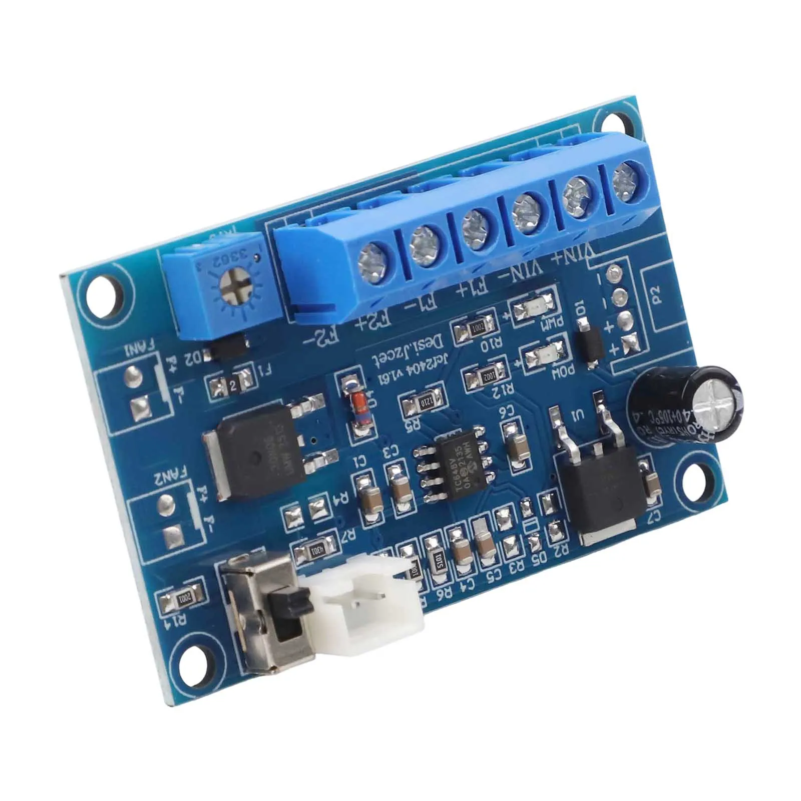 Lüfter Temperaturregelung Geschwindigkeitsregler Automatische PC CPU DC12V 24V Für PWM Lüfter Temperaturregelung Geschwindigkeitsregler