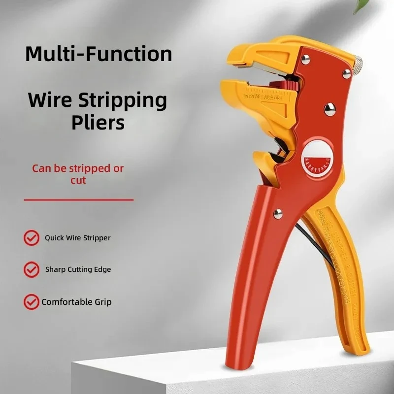 for Multifunctional Duckbill Peeling Pliers Eagle Bill Wire Stripper Electrical Cable Cutter Hardware Tools