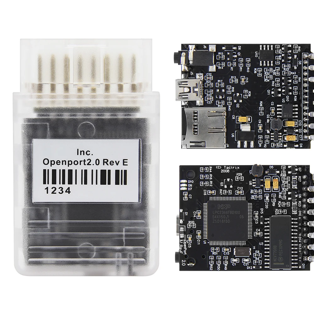 New Tractrix Openport 2.0 ECU Flash Openport 2 0 J2534 PassThru Auto Chip Tuning OBD2 Car Diagnostic Tool For Mercedes-Benz