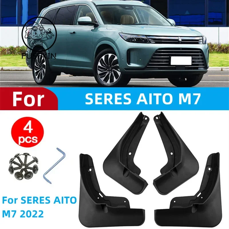 

Mudguards For SERES AITO M7 2022 Mud Flaps Splash Guards Fender MudFlaps Front Rear Car Accessories