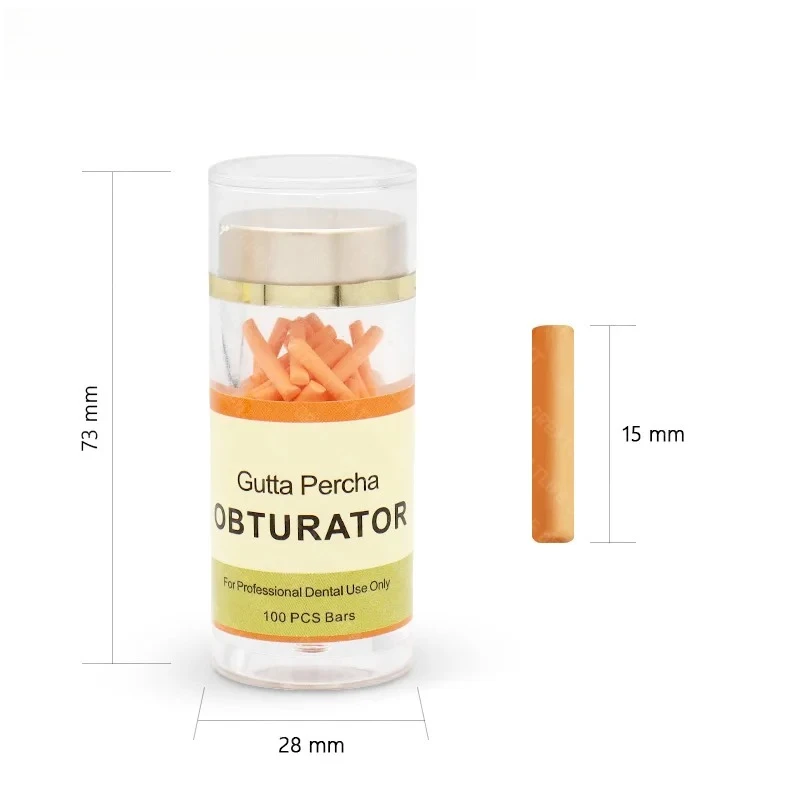 100pcs Dental Filling Material Dentin Sealing System Bioceramic Dental Adhesive Canine Adhesive Rod Filling Machine Specialized